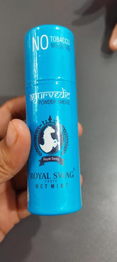 Royal Swag Ayurvedic & Herbal Cigarette, Mint Flavour Smoke Tobacco Free Cigarettes With Shot Helps In Quit Smoking - (5 Sticks, 1 Shot)